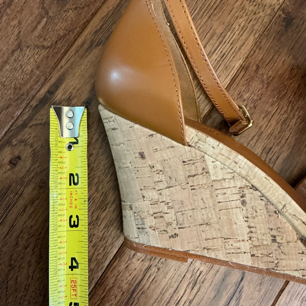 J. McLaughlin Brown Wedge Sandal, size 9, NWOT - Picture 7 of 9